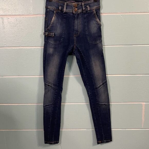 Zara Denim Rules By TRF Baggy Jeans High Waisted - Picture 7 of 8